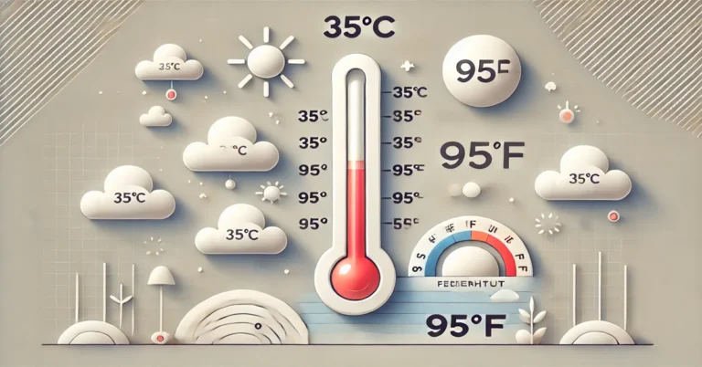 35 Celsius to Fahrenheit