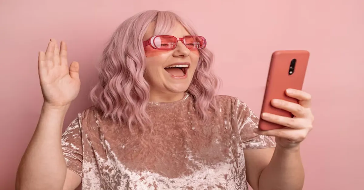 Pink Video Chat